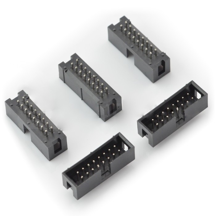 Wtyk IDC 16 pin prosty - 5 szt.